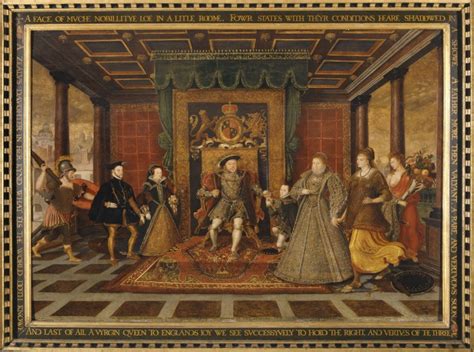 Allegory of the Tudor Succession Painting | Sudeley Castle & Gardens