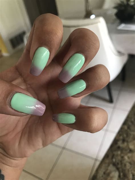 Color changing nails | Color changing nails, Nails, Acrylic nails