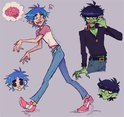 Murdoc Gorillaz, Gorillaz Fan Art, 2d And Murdoc, Monkeys Band, Tank