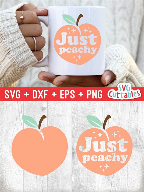 Peach SVG | Just Peachy SVG