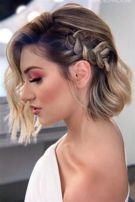 Penteados Para Cabelos Curtos E Lisos Para Casamento - Penteados para casamento: confira 45 looks para cabelos curtos - Eu Total