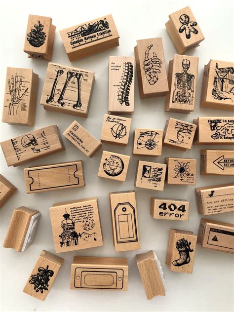 Stamp Craft Rubber Stamps - Famous Stamp Collections
