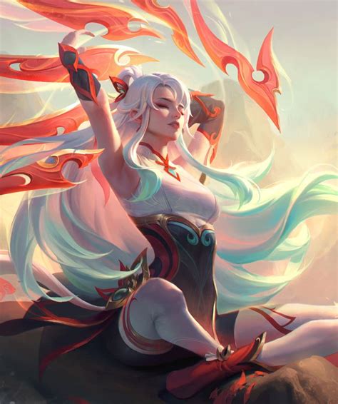 Mythmaker Irelia Fan art, yoha Xu | League of legends poster, Lol ...