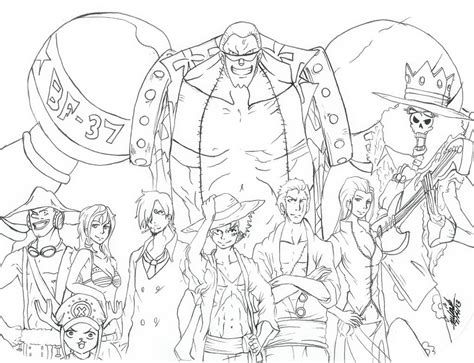 Disegni di One Piece da colorare e stampare gratuitamente