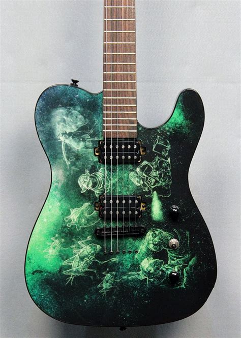 Halo SALVUS 6-String Custom Guitar for Nekrogoblikon