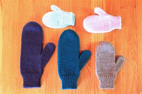 Free Printable Mitten Knitting Pattern - Templates Printable