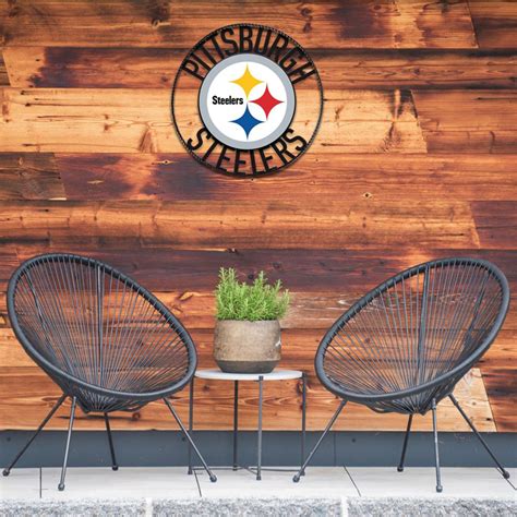 imperial pittsburgh steelers iron wall art