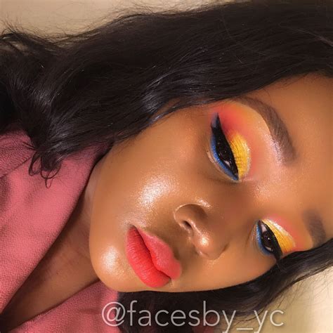 colorful makeup simple 9