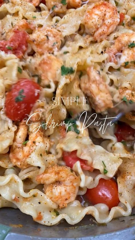Simple shrimp pasta – Artofit