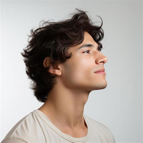 side profile man face