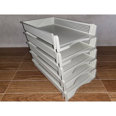 elegant documents tray office desk organizer paper