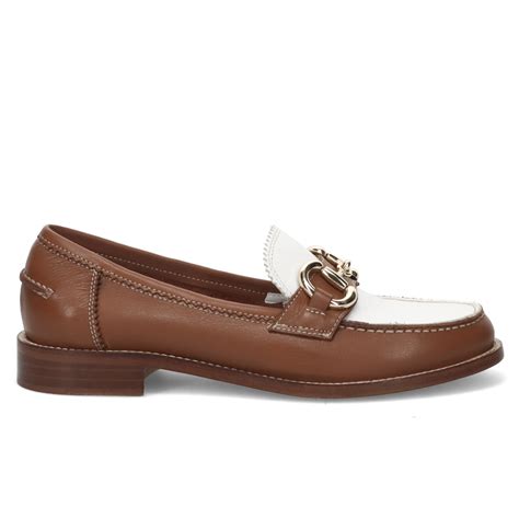 Calpierre black tubular moccasin in soft leather