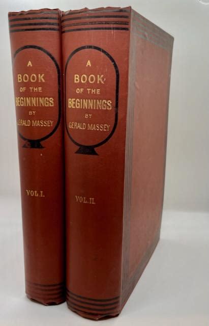 A Of The Beginnings Gerald Massey