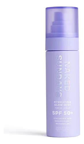 spray de proteccion solar naked sundays spf hydrating glo cuotas