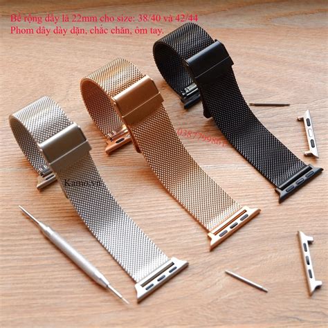Dây đeo apple watch series 7 6 5 4 3 2 se, dây đồng hồ apple watch ...