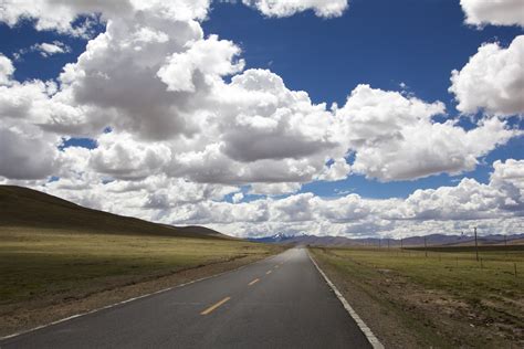 Kostenlose foto : Landschaft, Horizont, Berg, Wolke, Himmel, Straße ...
