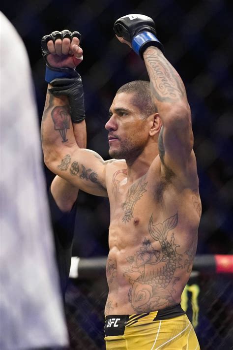 Download Alex Pereira Raising His Fists Triumphantly Wallpaper ...
