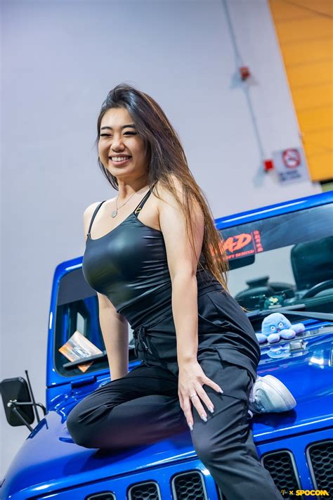 Sweet Import Model @_bby_ap_ at Spocom Super Show Anaheim, 2022, Photos