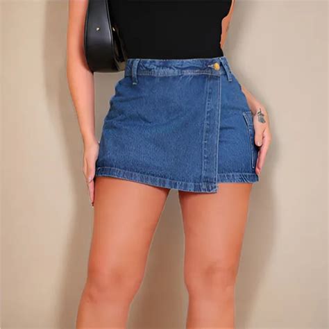 Short Saia Mercado Livre - Short Saia Jeans | Mercado Livre
