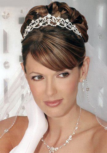 wedding tiara hairstyles | Wedding Hairstyles With Veil