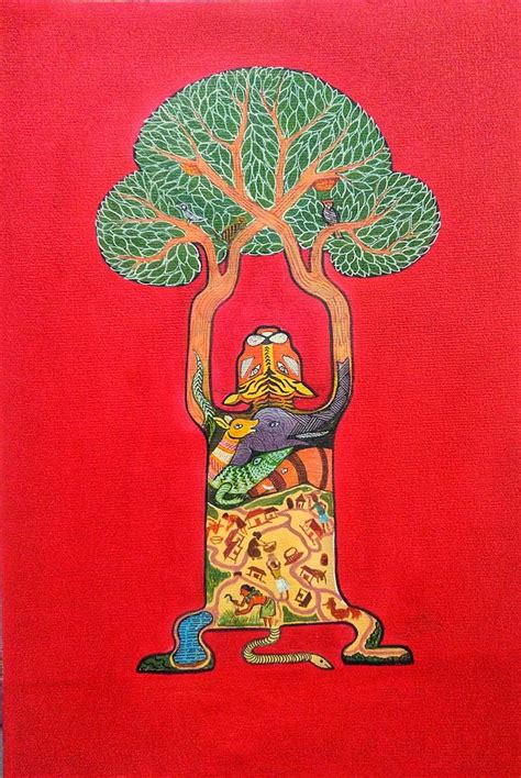 Nature balance in lockdown Drawing by Sanjeev Gupta - Fine Art America