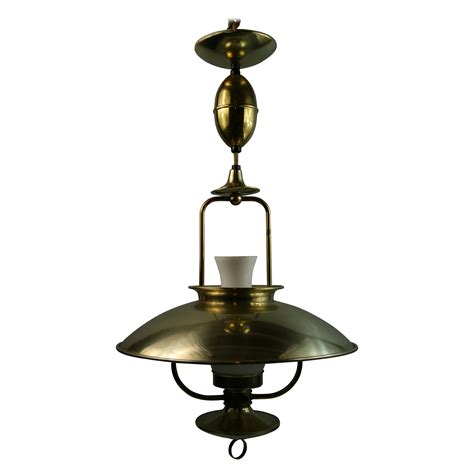 Large Midcentury Pull Down Pendant Lamp Shade, Italy, circa 1970 For