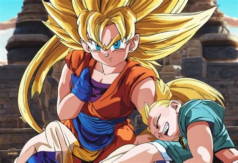 Premium Photo | Bulla The Spirited Saiyan Heiress in Dragon Ball