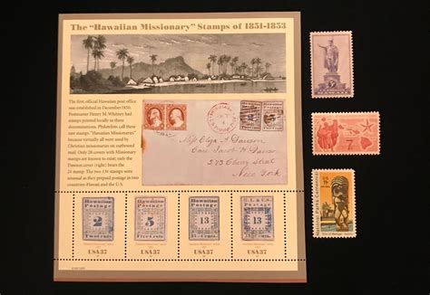 Hawaii Stamps, Vintage US, Replicas of 1851-1853 Stamps - Etsy