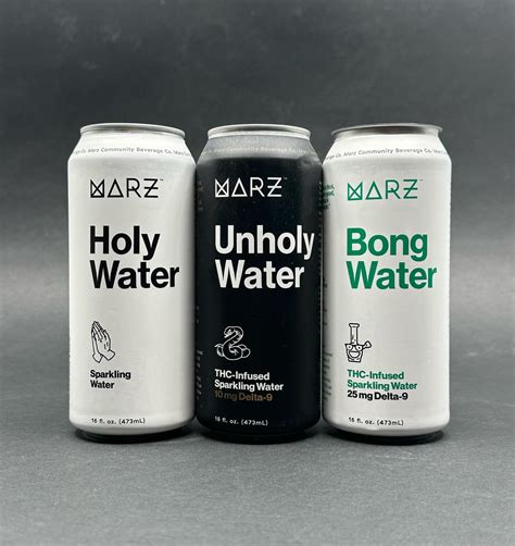 Marz Community Brewing Unveils "BONG WATER" – A Bold Leap Into THC