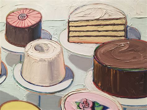 food art painting wayne thiebaud art classroom  art gcse