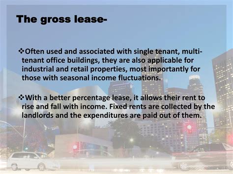 PPT - DC Fawcett Real Estate -Types of Commercial Real Estate Leases