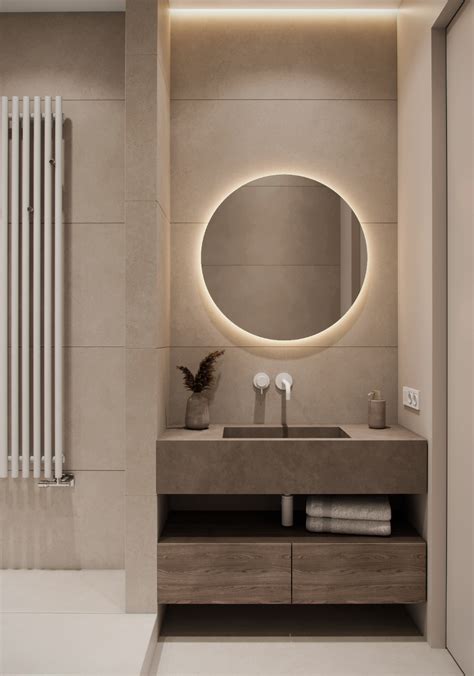 minimalistic apartment bathroom