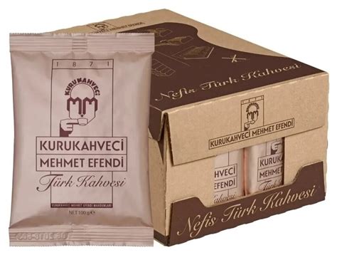 Кофе молотый Kurukahveci Mehmet Efendi 100 г 25 шт — купить в интернет ...