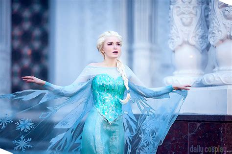 elsa  snow queen  disneys frozen daily cosplay