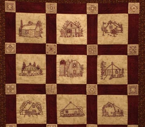 Quilts Embroidery Quilt Blocks | Hand Embroidery