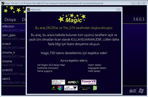 GTA San Andreas Magic.TXD Turkish Localization Pack Mod - GTAinside.com