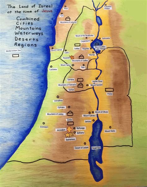 Map Of Israel During Jesus Time Wholesale Outlet | www.bharatagritech.com