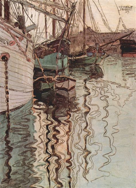 эгон шиле картины - Поиск в Google | L'art de l'eau, Paysage ...
