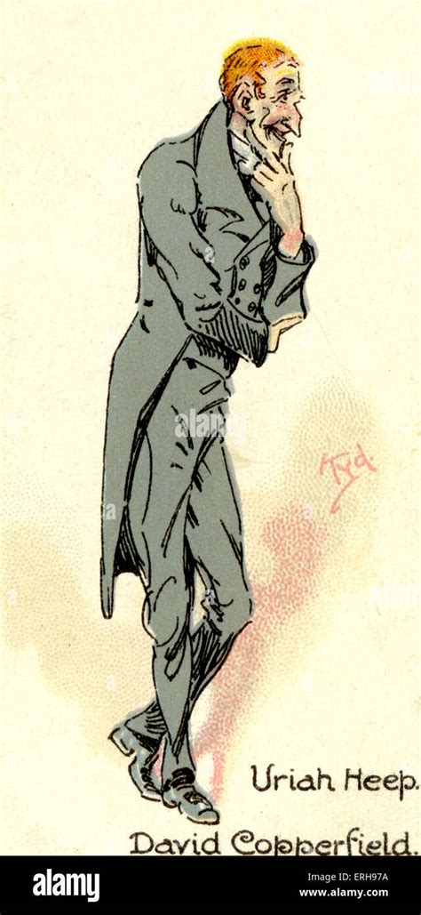 David Copperfield by Charles Dickens. Illustration of Uriah Heep ...