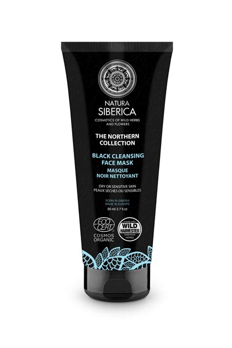 NATURA SIBERICA NORTHERN Black face mask, 80 ml - Cosmetica you