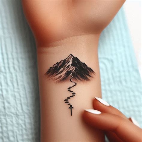 trail marker tattoo ideas symbolizing  journey direction  adv