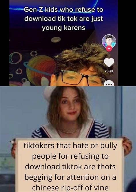 reddit hates tiktok, tiktok fights back : r/redditorsooc