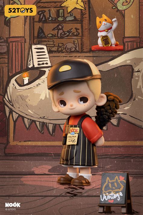 Blind Box: NOOK Mini Figure Collection - Vintage Shop (8 Packs Box) [52Toys] - Nin-Nin-Game.com