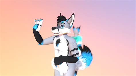 Twitchyfox VRChat Avatar - 3D model by Meelo [efb2167] - Sketchfab