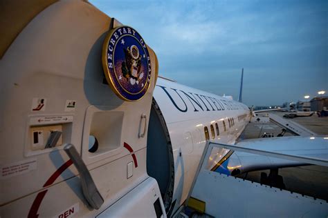 Travels with the Secretary of State