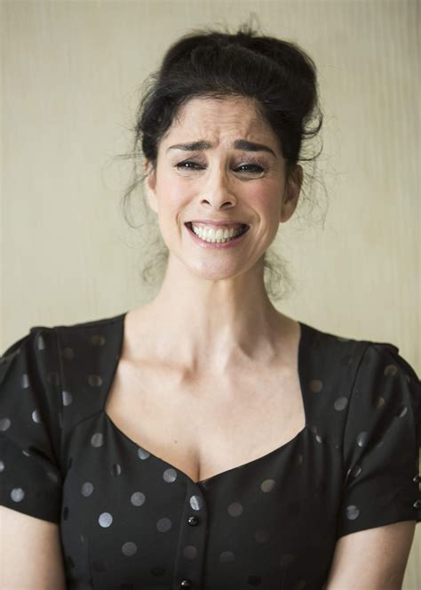 SARAH SILVERMAN on the Set of a Photoshoot in Hollywood 09/15/2017