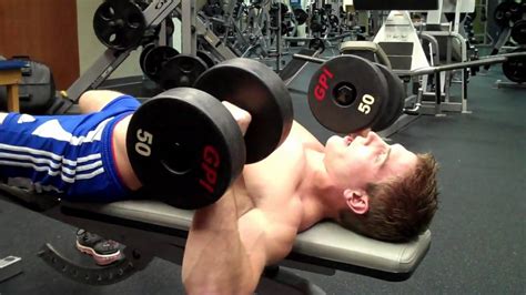 dumbbell chest press youtube