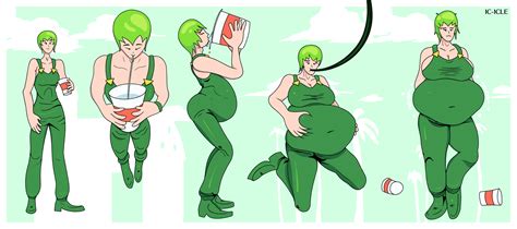 F.F. belly inflation by Ic-icle on DeviantArt
