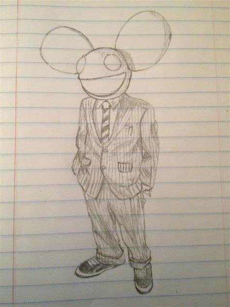 deadmau5 drawing by SlushyMustange on DeviantArt