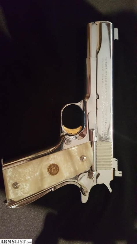 ARMSLIST - For Sale: colt 1911 chrome vintage